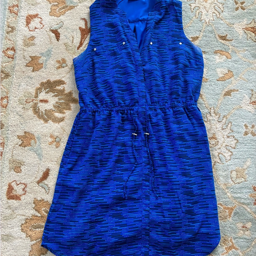 Apt. 9 Blue Patterned dress
